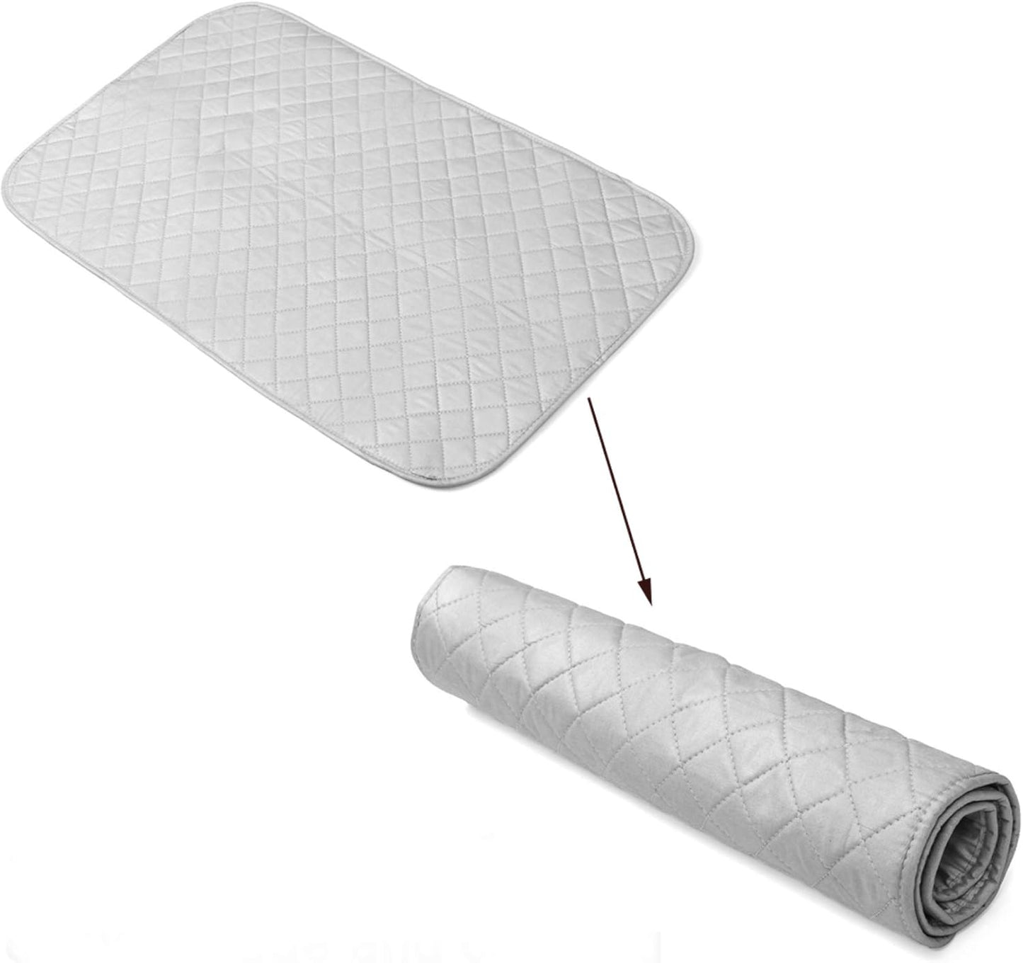 True & Tidy Steam and Ironing Mat, Instantly Transforms Flat Surfaces into Convenient Ironing Board, MAT-100