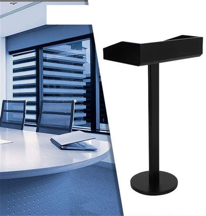 CAMBOS Lectern Podium Stand, Lectern Podium Stand,Full Floor Lectern Hotel Restaurant Entrance Podium Welcome Table Speaking Stage Master of Ceremonies Office Supplies