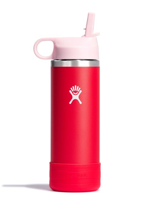 Hydro Flask 18 Oz Kids Wide Mouth Straw Cap And Boot Goji