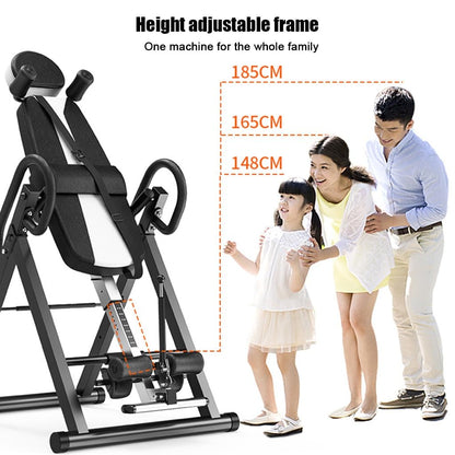 RIEJIN Inversion Table - Relieve Back Pain, 330lbs Weight Capacity for Safe and Easy Inversion Therapy - Ideal for Home and Gym Use