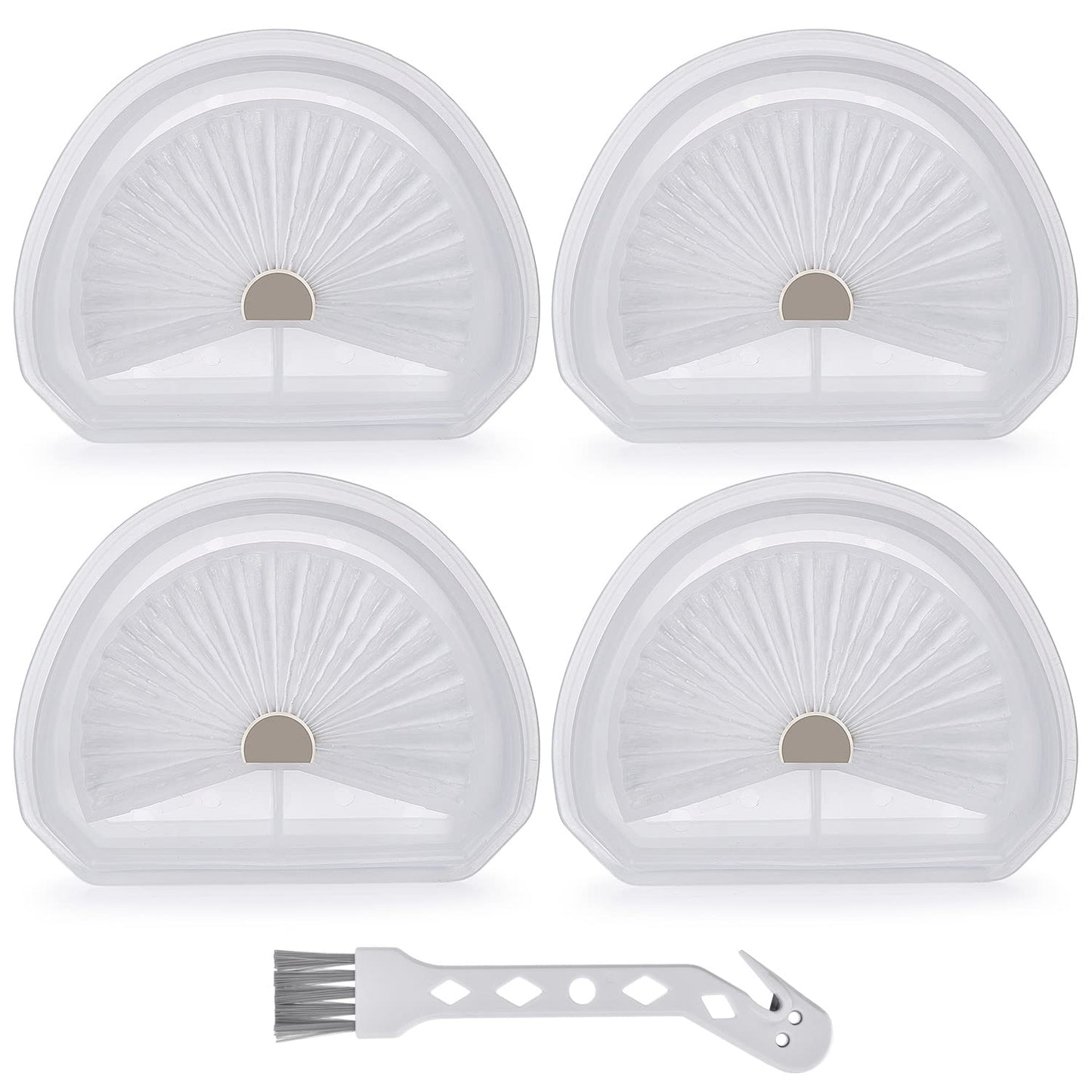 Anewise 4 Pack VLPF10 Replacement Filters Compatible with Black and Decker Hand Vacuum HLVA320J, HLVA315J62, HLVA325JP07, HLVA325BP07, HLVA320J00, HLVA325J10, N575266, Compare to Part #VLPF10