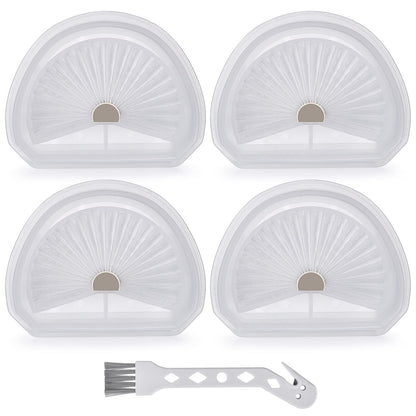 Anewise 4 Pack VLPF10 Replacement Filters Compatible with Black and Decker Hand Vacuum HLVA320J, HLVA315J62, HLVA325JP07, HLVA325BP07, HLVA320J00, HLVA325J10, N575266, Compare to Part #VLPF10