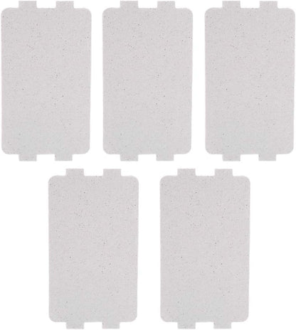 Universal Microwave Oven Mica Plate Sheet, 5 PCS Waveguide Cover, Replacement Part for Home Kitchen Office