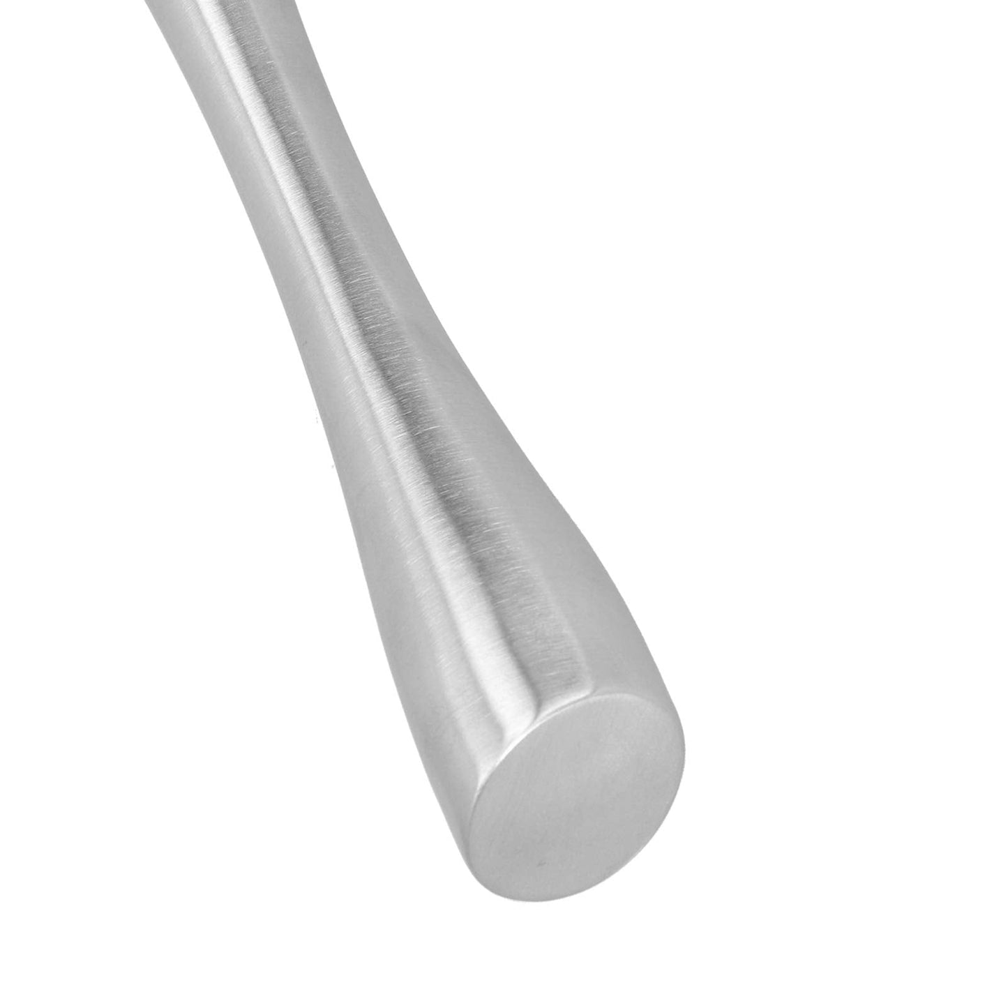 Kodrily Ice Mallet, Stainless Steel Ice Crushing Rod, Sturdy Ice Crushing Hammer Crusher with Ergonomic Handle for Fruit Mixer DIY Drinks Kitchen Restaurant Bar Tool, 7.9 x 1.2in