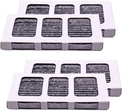 HQRP 4-Pack Activated Carbon Refrigerator Filter Replacement for Frigidaire PAULTRA2 PureAir Ultra II