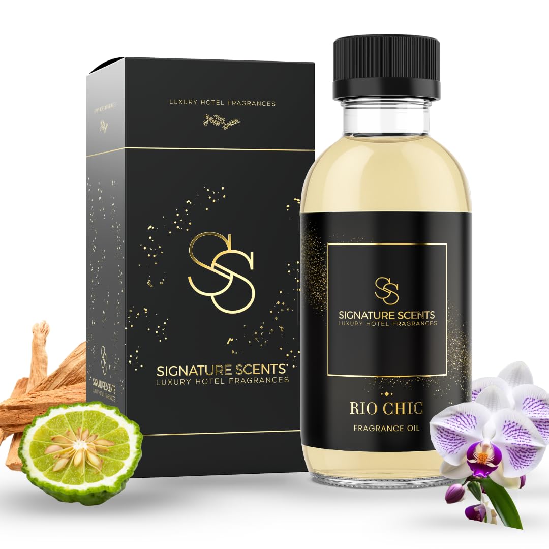 Luxury Hotel Diffuser Oil for Hotels and Homes - Aromatherapy Oils for use with an Essential Oil Diffuser at Home - Fragrance-Scent Diffuser Oil Blend (Winter Spruce) 4.05fl oz (120ml)