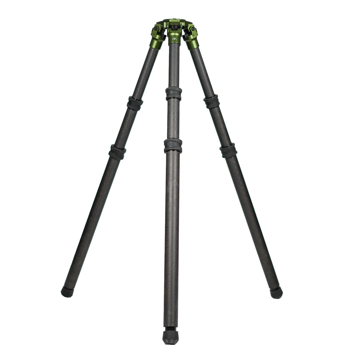 FatBoy Tripods Elevate 3 Section Tripod - Carbon Fiber and Aluminum Tripod with Durable Frame, Lightweight, Stable Design, Bubble Level, Adjustable Legs, and Hands-Free Operation for Hunting, Shooting