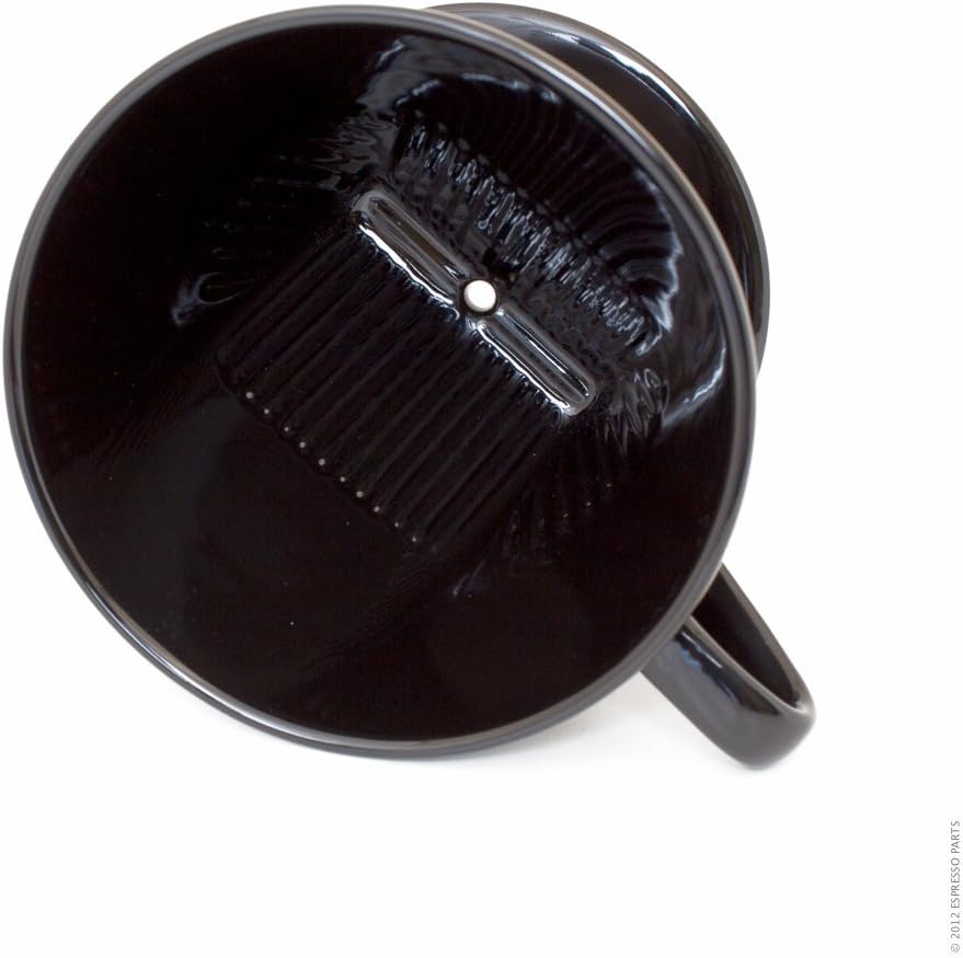 CD-2B Black #813004 Coffee Dripper with Major Spoon for 2-4 Cups
