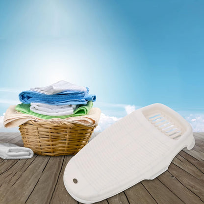 Cabilock Hand Washing Clothes Scrubbing Board, Mini Non-Slip Laundry Pad for Hand Washing and Shirt Folding