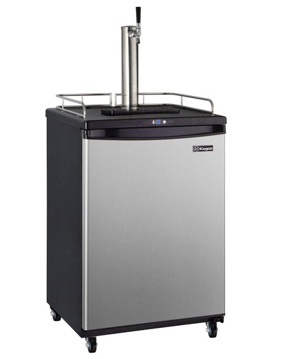 Kegco Keg Dispenser, Single Faucet, Stainless Steel