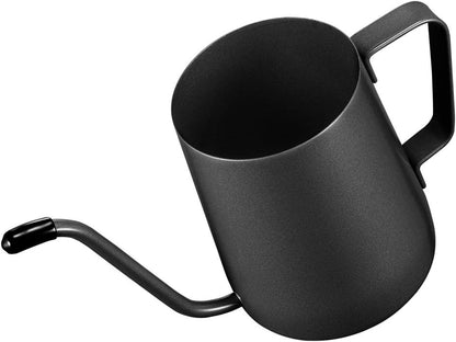 Pour Over Kettle, Gooseneck Coffee Tea Pot, 12 Oz, Black