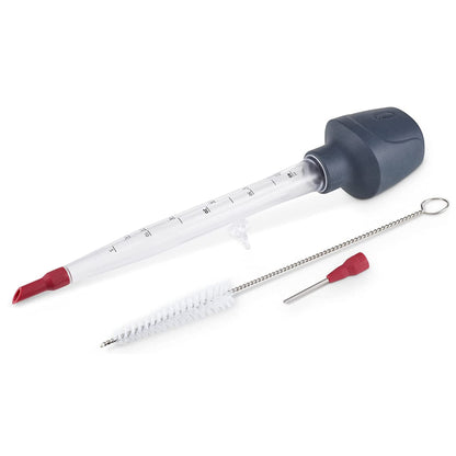 Zyliss 2-in-1 Baster & Infuser - Dishwasher-Safe, Stainless Steel Marinade Injector & Baster for Cooking - Medium