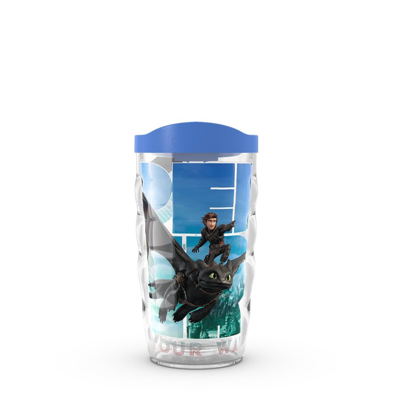 Tervis Made in USA Double Walled DreamWorks How To Train Your Dragon Insulated Tumbler Cup Keeps Drinks Cold & Hot, 10oz Wavy, Find Your Way