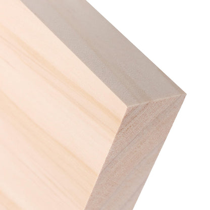 KOHAND 20PCS 5 x 3 x 1 Inches Unfinished Wood Blocks, Rectangle Wood Block, Wooden Craft Blocks for DIY, Art, Carving Project