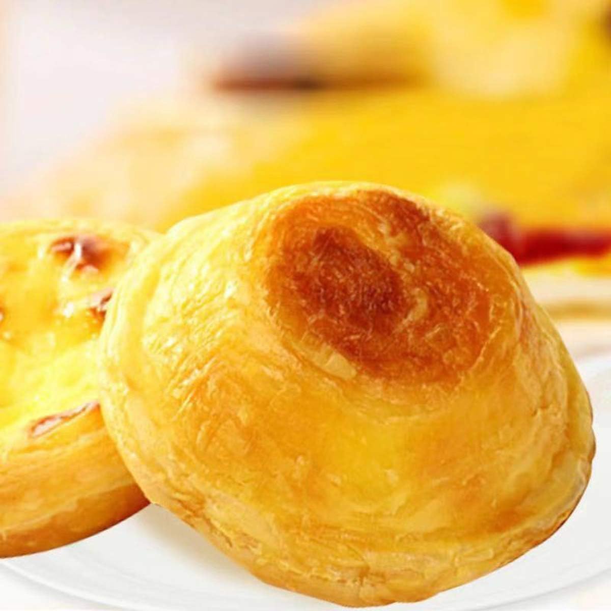 Cozynest 12PCS Mini Egg Tart Molds, Steel Baking Cups for Muffin Cake, 2.5 Inch Gray Pie Pans