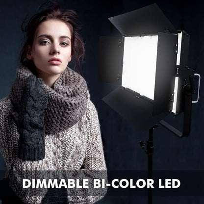 Yidoblo GL-3000C 300W RGB LED Video Light with APP & remoter Control, 1% Precise Min Dimming/360° RGB/CRI 97+/TLCI 98+/2800K-9900K/14 Effects Light Scenes for Studio Lighting Photography Videography