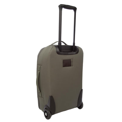 Eddie Bauer Excursion Traveling 22 Rolling Duffel Bag with Lightweight Telescopic Handles and Rugged Wheels - 40L, Spruce