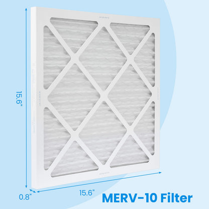 CADPXS Shield-550 Air Scrubber Red and 5 Pack MERV-10 Filters Bundle