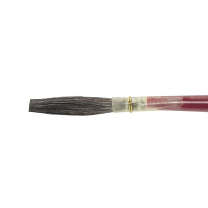 Andrew Mack Brown Kazan Squirrel Hair Lettering Quill Series 179L Size 6
