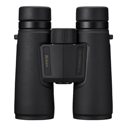Nikon Monarch M5 8x42 (16767) Black Binoculars Bundle with Lens Pen and Lens Cloth, Compact Binoculars for Adults for Hunting, Bird Watching, and Hiking Essentials, Zoom Lightweight Travel