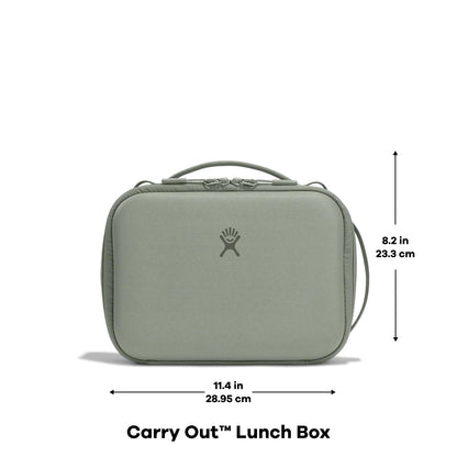 Hydro Flask Carry Out Lunch Box – Insulated Adult Lunch Cooler for Men and Women 5 L Beachplum Black
