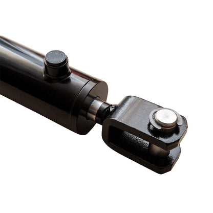 Magister Hydraulics Double Acting Hydraulic Cylinder - AG Clevis Hydraulic Cylinder 2500 PSI tie-Rod Alternative 2.5" bore 18" Stroke (2.5x18)