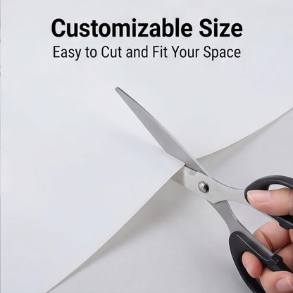 48” x 24”Silicone mat, Large Silicone Heat-Resistant mat, Kitchen countertop Non-Slip mat, Craft Table placemat.(Translucent)