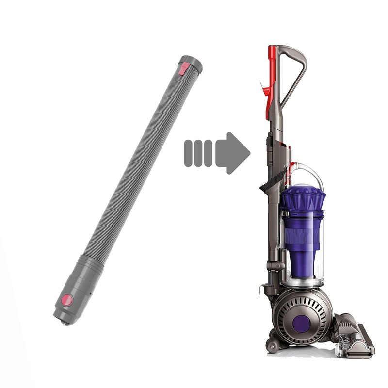 Upgraded Hose Assembly Replacement for Dyson Upright Vacuums of DC41 DC40 DC66 DC65 UP14 UP13 UP20 UP30,Hose Attachment Accessories Ref. Part No. 920765-03, 920765-04