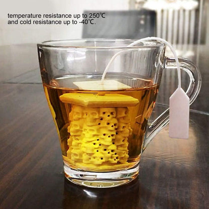 Silicone Tea Strainer, Detachable Skull Shape Loose Leaf Tea Infuser for Grain Tea Cups, Mugs, and Pots
