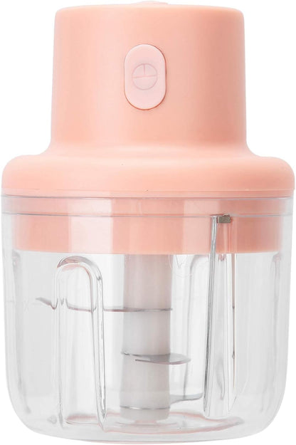 Food Processor, 250Ml Food Supplementary Machine for Mini Blender, Small USB Maker for Household Chopper