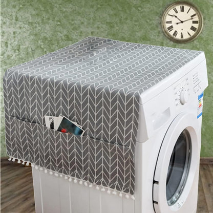 SEWACC Anti-Slip Refrigerator Cover - Fridge, Dryer, Washer Top Protector Mat, Washing Machine Sofa Cover