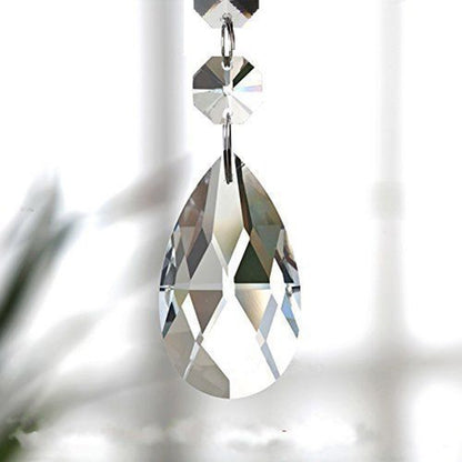 H&D HYALINE & DORA 20pcs Teardrop Chandelier Crystal Glass Pendants Beads