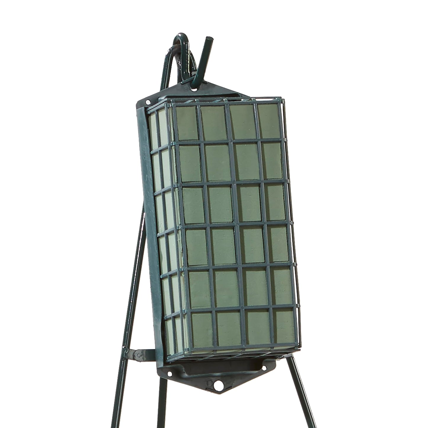 FloraCraft Floral Cage Arranger with Floral WetFōM 3.25 Inch x 4.75 Inch x 9.5 Inch Green