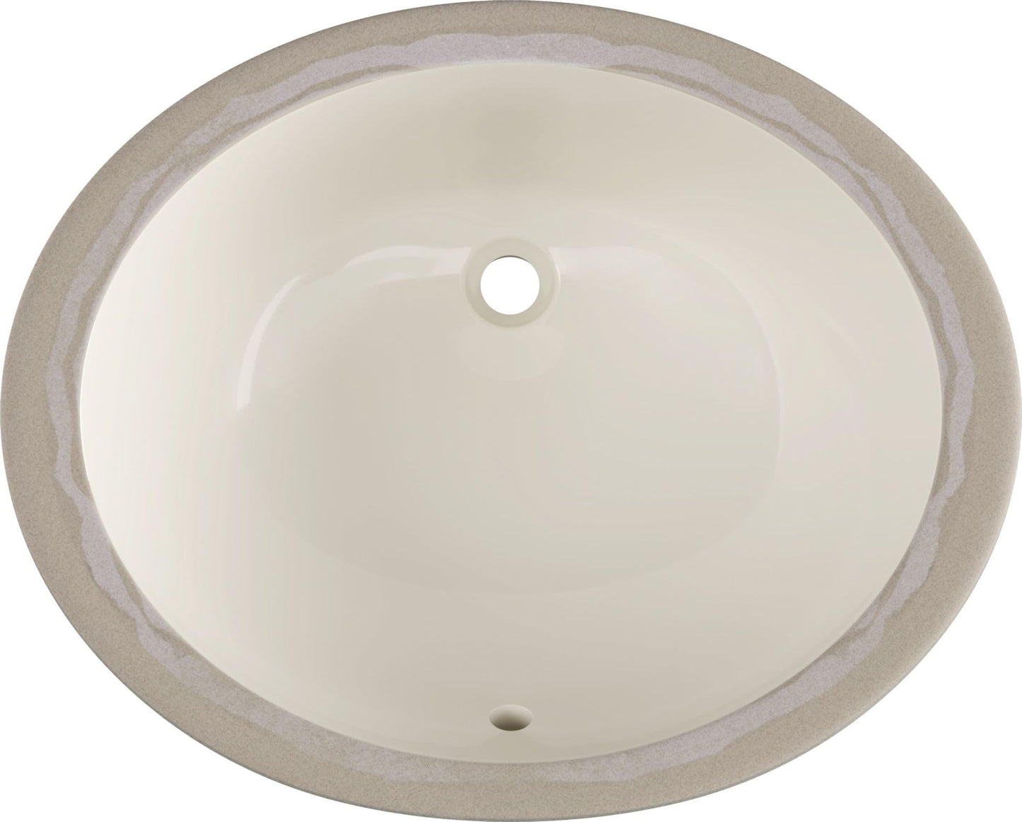 PROFLO PF1714UA Comstock 19-1/2" Oval Vitreous China Undermount Bathroom Sink with Overflow - White