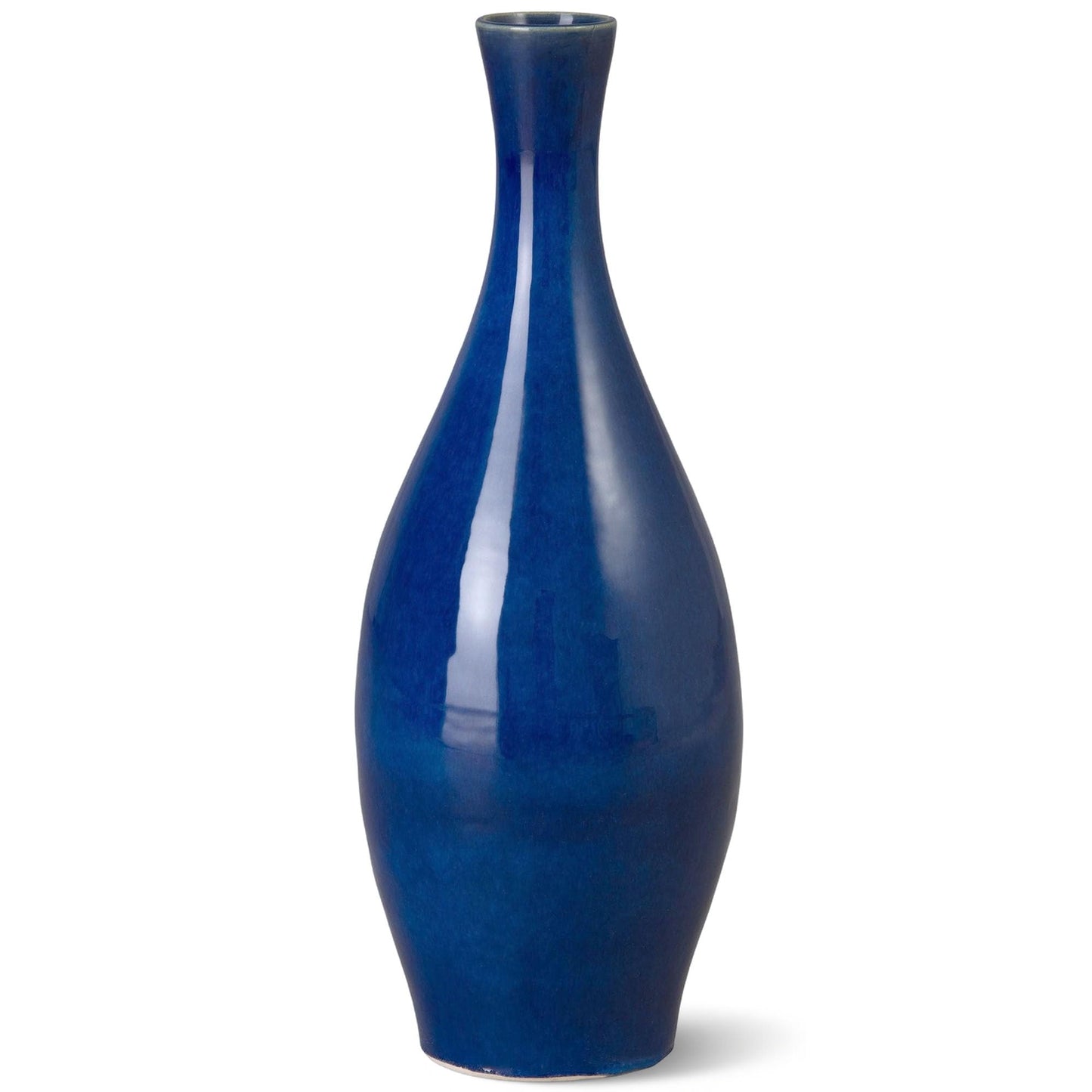 Emissary - Bottle Vase, Blue 8.5x23 H