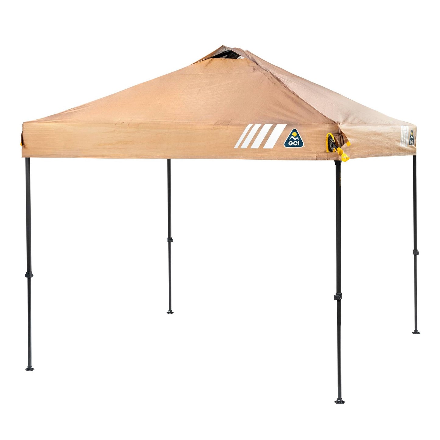GCI Outdoor LevrUp Pop Up Canopy Tent, 8x8, Tan