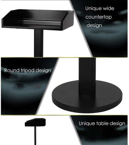 Lectern Podium Stand, Full Floor Lectern Hotel Restaurant Entrance Podium Welcome Table Speaking Stage Master of Ceremonies Office Supplies