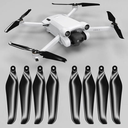Master Airscrew Bundle - Stealth Propellers for DJI Mini 3 Pro & Mini 4 Pro - Black + Electric + Blue