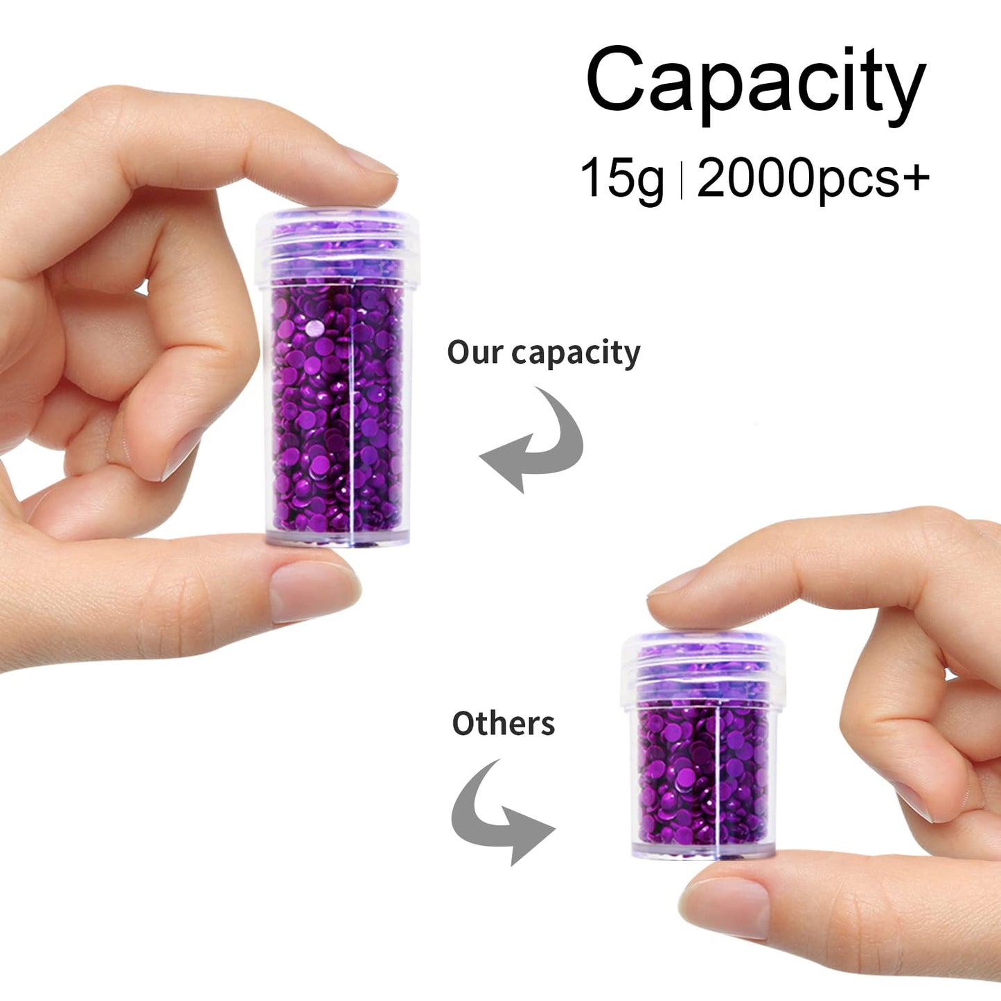 CAIOVSE Diamond Painting Storage Containers,60 Slots Diamond Painting Accessories Kits Diamond Art Accessories and Tools for Craft Jewelry Rhinestones Bead Organizer