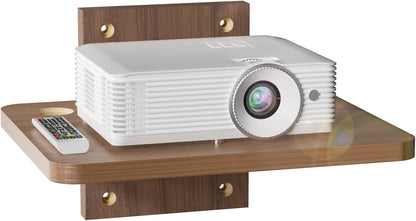 1 22lbs (CS201N), 1-Shelf, WALI Floating TV Shelf, Tier Projector Shelf for DVD Players, Routers, Game Consoles, Cable