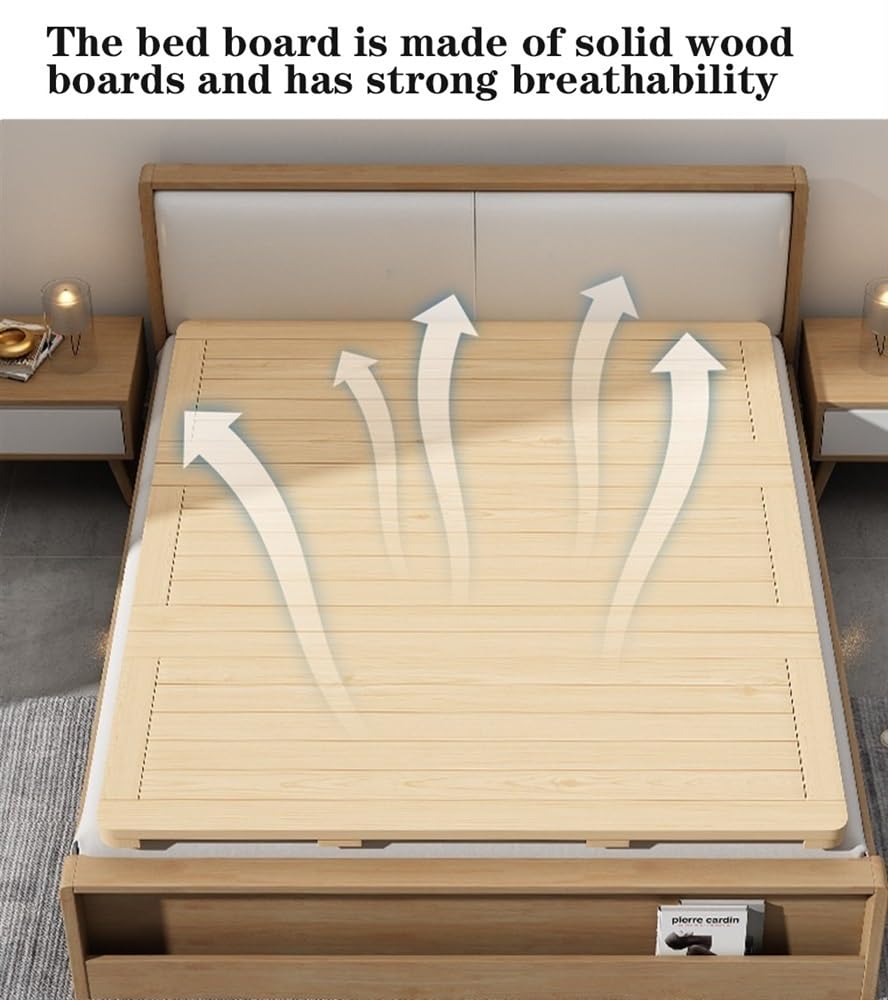 Foldable Wooden Bed Board, Solid Wood Slatted Mattress Support, Compact Floor Sleep Mat, Japanese Style Bed Frame, Easy Storage