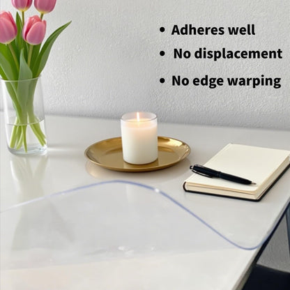 18"x20" PVC Table Mat - Waterproof, Heat Resistant, Easy Clean Desk Protector for Dining, Office, Coffee Tables