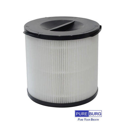 PUREBURG Replacement Filter Compatible with Morpilot, Keenstone,ASLOTUS ELITUN Safe-Mate KJ130V1 Air Purifiers, H13 HEPA Activated Carbon 2-Pack Air Clean Dust VOCs Odor