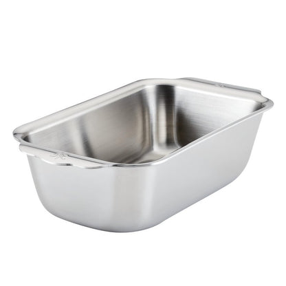 Hestan Provisions OvenBond – Tri-ply Clad Stainless Steel, 1-Pound Loaf Pan (9" x 5")