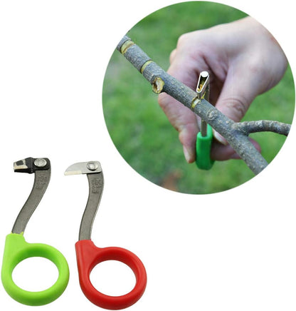 ZRM&E 2pcs Ring Barking Cutter 0# + 3# 90mm, Fruit Tree Girdling Knife for Garden Fruit Tree Shear Pruning