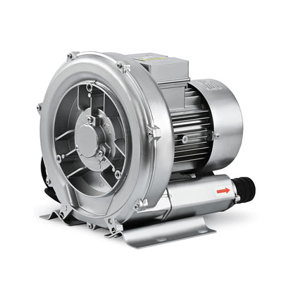 Byjoph Regenerative Blower High-Pressure Vortex Ring Blower 110V 60Hz Single Phase 0.4HP 33CFM for Sewage Aeration Aquarium Fish Pond