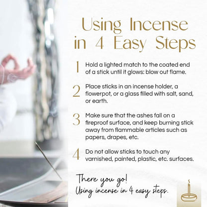 Gonesh Extra Rich Scented Incense Sticks - Non-Toxic 10” Slow Burn Aromatic Sticks - Jasmine, 80 Pack