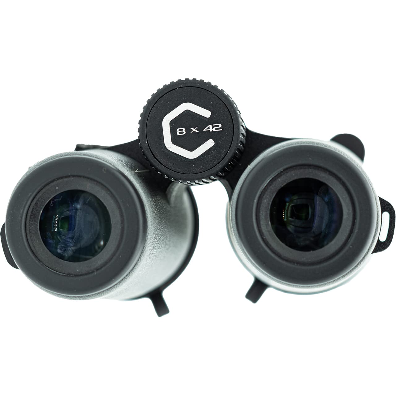COVERT SCOUTING CAMERAS 8X42 Binocular (CC0081) ED (Extra-Low Dispersion) Glass, BAK-4 Phase-Corrected Dielectric Coated Roof Prisms, Scratch Resistant, Waterproof, Fog Proof, Shock Resistant, Gray