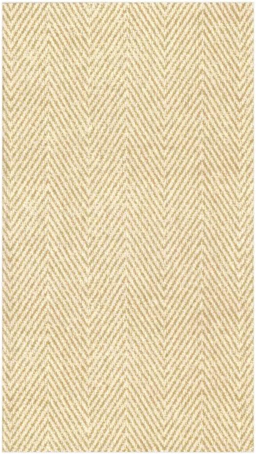 12 Towel,9760GG Caspari Paper Guest Towels Jute Linen, Per Box,Tan,Guest