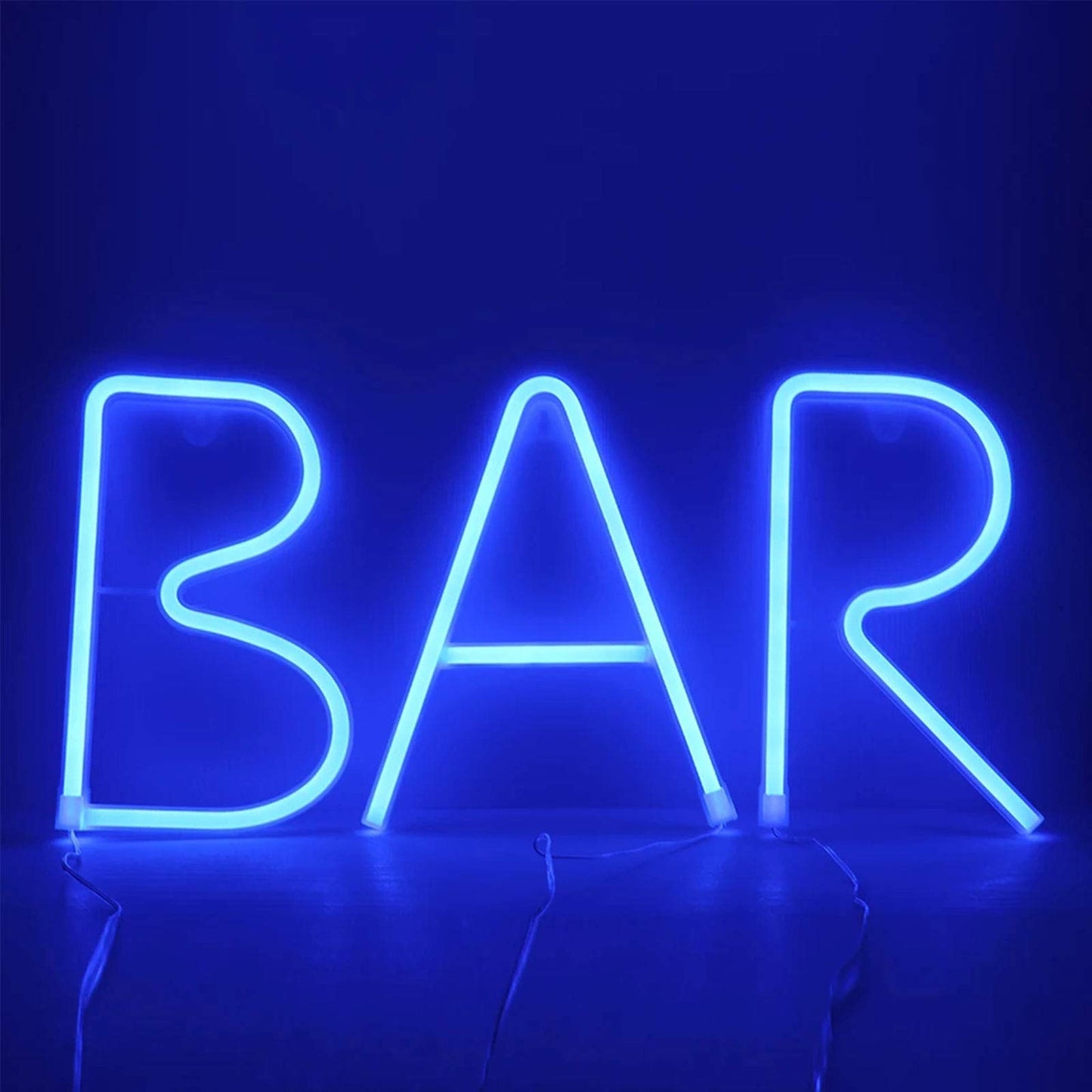 ENUOLI LED Letter Neon Sign Lights Alphabet Letter Marquee Signs Neon Night Lights Battery and USB Operated Neon Letters Neon Words Wall Lights for Christmas Birthday Wedding Party Bar Bedroom (P)